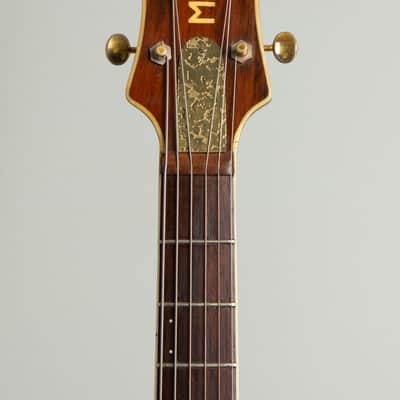 Mosrite /Gretsch Country Gentleman Custom Thinline Hollow Body Electric Guitar, c. 1959, period black hard shell case. image 5