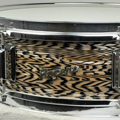 Rogers 5x14" Luxor Cleveland-Era Snare Drum - Black Onyx #7517 image 5