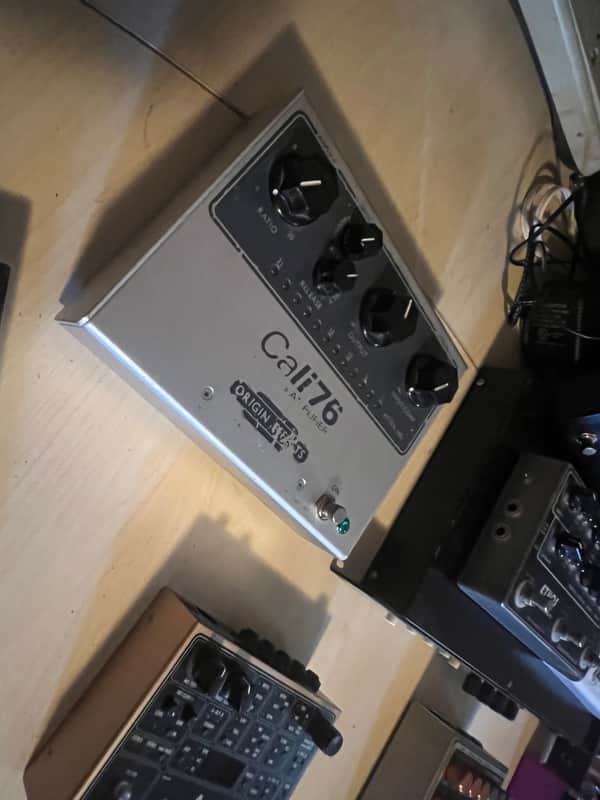 Big Box Origin Effects Cali76 Limiting Amplifier Reissue 2019 - Silver image 1