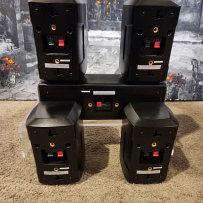 Yamaha Yamaha full 5.1 speaker package 90s - Black image 4