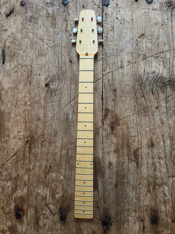 Warmoth Telecaster Snakehead Neck - Vintage Tint Satin Nitro image 1