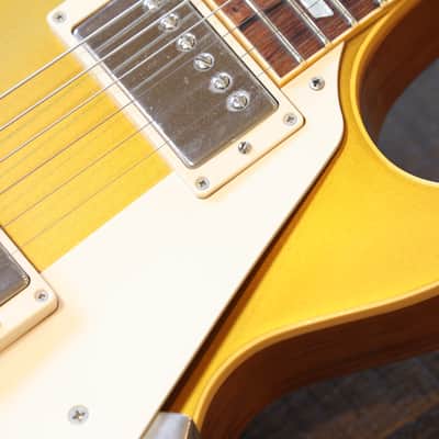 2010 Gibson 1957 Les Paul Reissue LPR7 Electric Guitar Goldtop + COA OHSC image 5