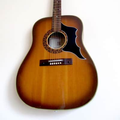 E-ROS Eros Dakota 1966 EKO Ranger Dreadnought vintage jumbo acoustic guitar image 1