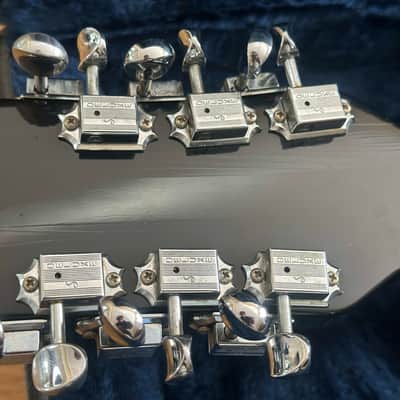 Rickenbacker 370/12RM Roger McGuinn 1990 - Jetglo (overrun model?) image 8