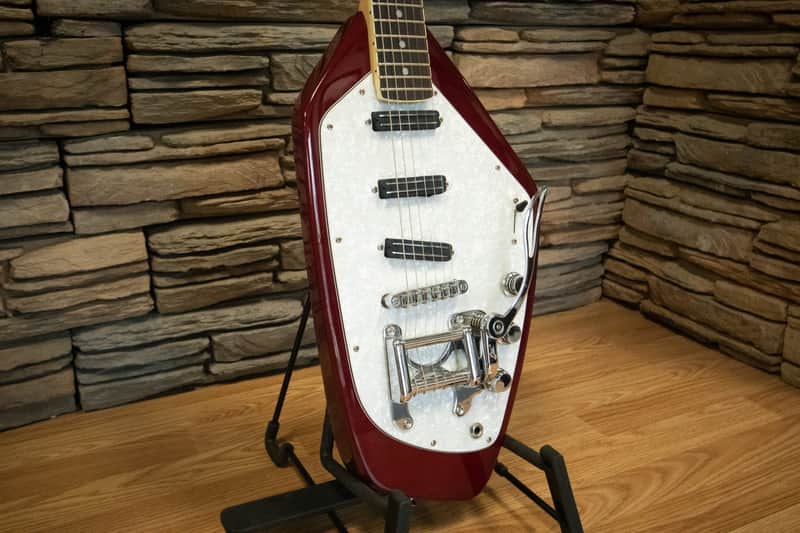 Eko Ghost VI Electric Guitar w/ case (Very Good) *Free Shipping