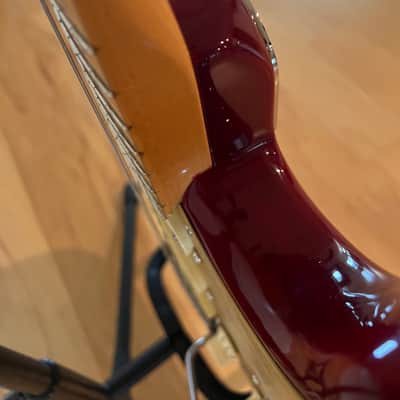 Fender Partscaster: American Deluxe Stratocaster & Strat Plus Deluxe - Cherry Sunburst image 16