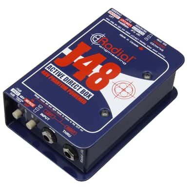 Radial Engineering J48 Active Direct Injection DI Box #54537 image 1