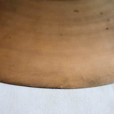 ZILDJIAN VINTAGE 12" HI HAT/CRASH CYMBAL 1920/1930's- FREE SHIP TO C-USA image 6