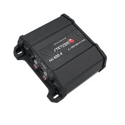 Stetsom HL400.4 2ohm Class D Full Range Amplifier 4 Channel 400 Watts, RCA Input image 4
