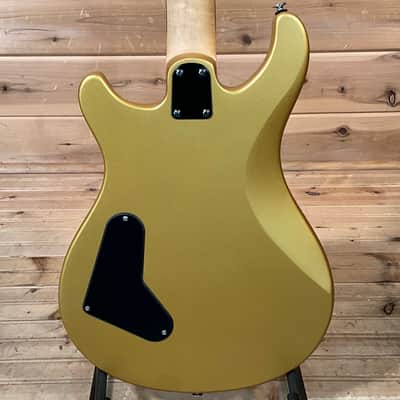 PRS SE CE 24 Standard Satin Electric Guitar - Metallic Gold image 4