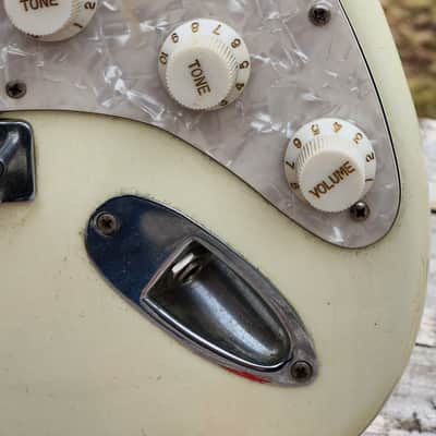 Fender Transitional Period (MIJ to MIM) Fujigen Stratocaster Olympic White 1990 MIM image 17