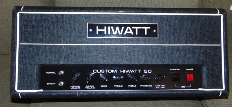 Hiwatt DR-504 Custom 50 Early 80s 50-Watt Amp head. VERY CLEAN DR504 image 1