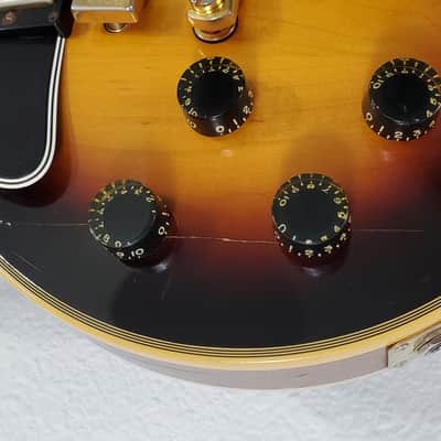 1979 Gibson Les Paul Custom Left-Handed Lefty Tobacco Sunburst Vintage Electric Guitar image 20