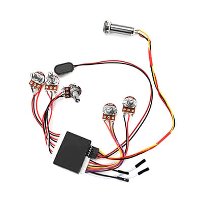 Active Bass EQ Control System 5 Potentiometer Preamp Module image 1