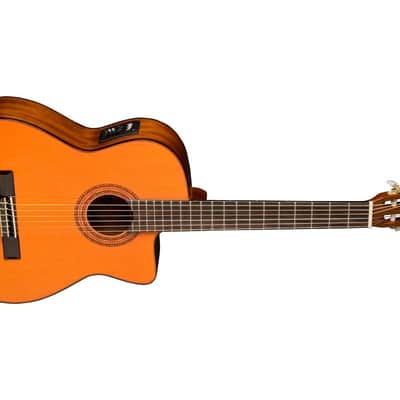 Washburn C5CE-A Classical Series Cutaway Nylon-String Classical Acoustic-Electric Guitar image 1