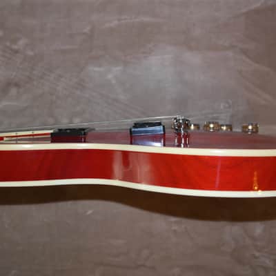2017 ThinTheHerd Custom Build Ovation Ultra GP  Tribute Clone Ferrari Red Hard Shell Case! image 11