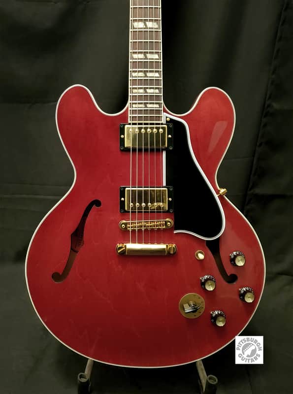 2010 Gibson ES-345 Stereo Reissue in Faded Cherry; Comes with Non-Original Gibson Hard Case and Pro-Setup!  Made in USA! image 1
