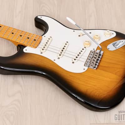 2008 Fender Stratocaster ‘57 Vintage Reissue ST57-78TX Sunburst w/ USA Pickups & Tags, Japan CIJ image 9