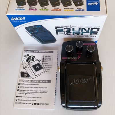 Rare Flanger Pedal Ashton SF50FL Semi-Vintage, Hard to Find! Solid! Box & Manual image 1
