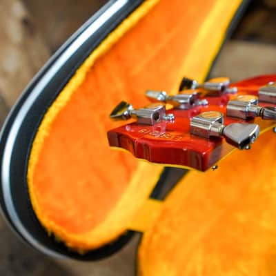 Greco EG-600PR Ace Frehley 3 Pickup Custom 1978 Sunburst w/ Case, Booklet, Cable image 9
