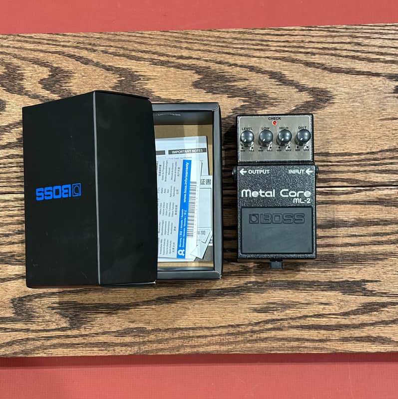 Boss ML-2 Metal Core 2006 - Present - Black Metallic image 1