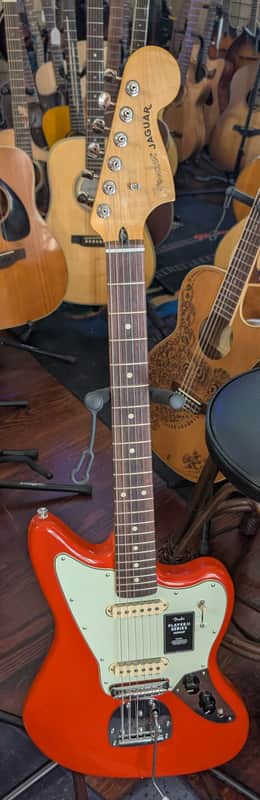 Fender Player II Jaguar Electric Guitar - Rallye Orange