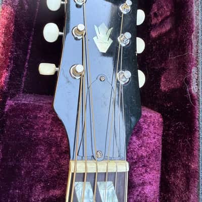 Late 60's Gibson Country Western Acoustic w/vintage hardshell case image 3