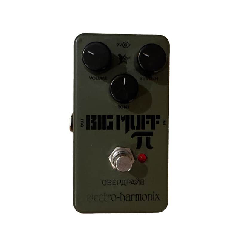 Electro-Harmonix Green Russian Big Muff Pi Fuzz Pedal