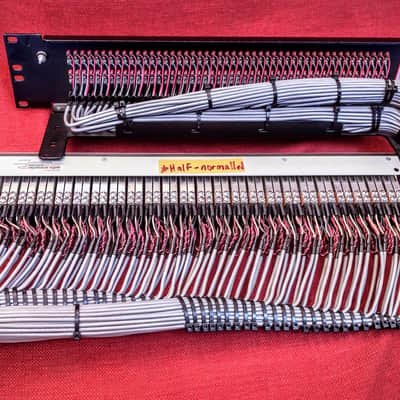 Audio Accessories 96-Point TT Patchbay (Half-Normalled) 1990s - Black image 2