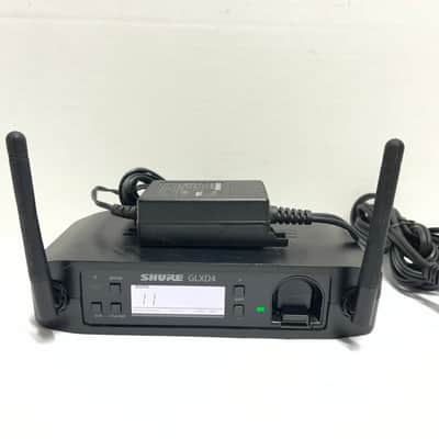 Shure GLXD4=-Z2 GLXD4 Digital Wireless Receiver with Shure PS42US AC Adapter Power Supply for GLXD GLX-D GLXD14 Vocal Mic Guitar Instrument Systems 2400-2483.5MHz image 2