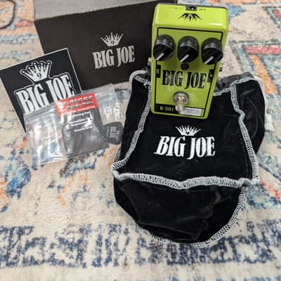 Big Joe Stomp Box Company Raw Series Tube Overdrive B-301 2015 - Green image 11