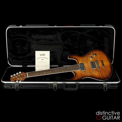 Ernie Ball Music Man Steve Morse LIMITED BFR Caramel Burst Flame #9 / 35 image 12