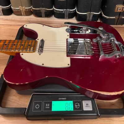 Fender Telecaster 1961 GLAS Custom Relic 8lb With G&G Custom Relic Tweed image 24