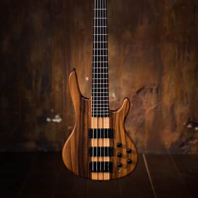 Wolf 5 String Bass Walnut image 1