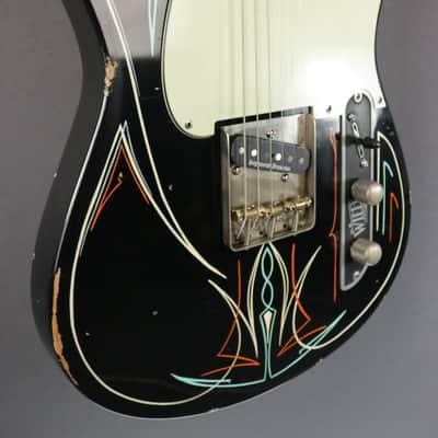 NAMM 2022 DEMO Wild Custom Guitars Wild-TV - Pinstripe (023) image 7