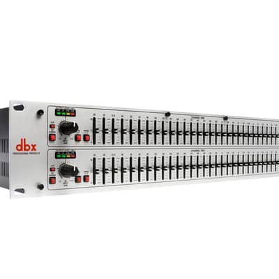 DBX 231s Dual Channel 31-Band Graphic Equalizer Switchable ±6 or ±15 dB 2U EQ image 1