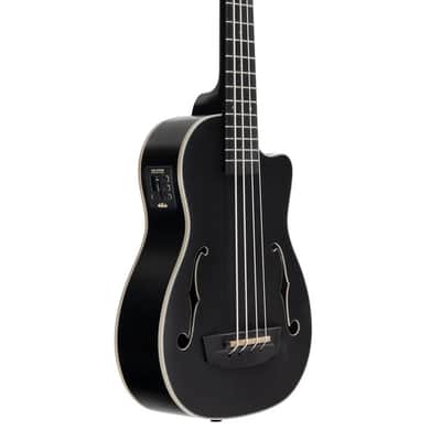Kala U-Bass Journeyman Mahogany - Black - With Case image 4