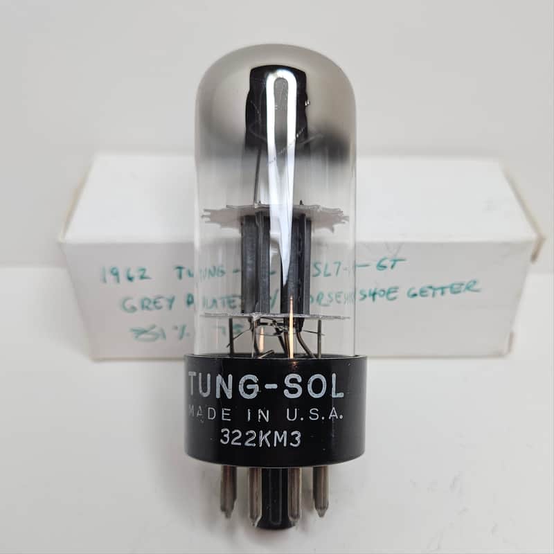 Vintage 1962 Tung-Sol 6SL7-GT Tube *TESTS GOOD* image 1