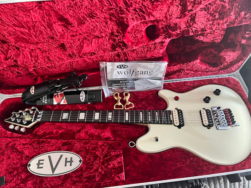 EVH Wolfgang USA Edward Van Halen Signature with Floyd Rose and Killswitch 2010s - Ivory image 1