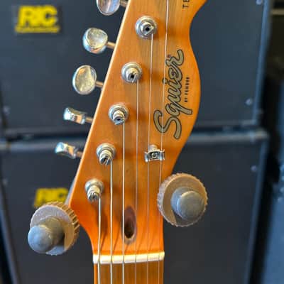 Squier 40th Anniversary Vintage Edition Telecaster 2022 - Present - Satin Vintage Blonde image 2