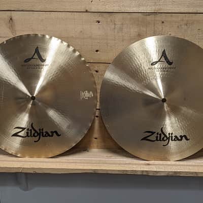 Zildjian 14" A Series Mastersound Hi-Hat Cymbals (Pair) 2013 - Present - Traditional image 1