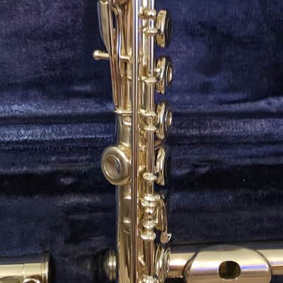 Emerson Intermediate Open-Hole Flute with Original Hard Case & Cleaning Rod - Oct 1992 Vintage image 9