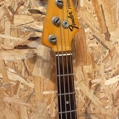 Pre Owned Fender 1973 Precision Bass - Sunburst, Rosewood Inc. Case image 2