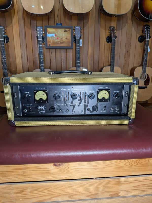 Ashdown Engineering Geezer Butler Signature Head of Doom 600W Bass Head w/Tweed Rack Case (Used) image 1