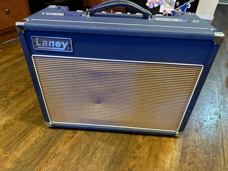 Laney Lionheart L5T-112 5-Watt 1x12" Tube Guitar Combo 2010s - Blue image 1