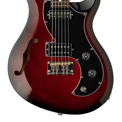 PRS S2 Vela Semi-Hollow with Type-D Pickup 2022 - 2024 - Scarlet Sunburst image 1