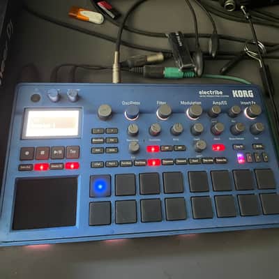 Korg Electribe 2 2010s - Blue image 2