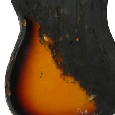 Burnt Fender Precision Bass Owned by Mike Dirnt image 20