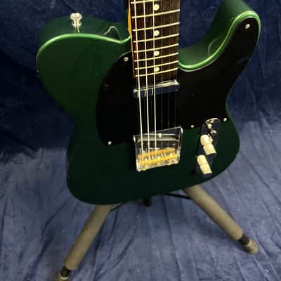 Fender MIJ 60's Telecaster Rosewood FB in Sherwood Green Metallic Pre-owned image 2