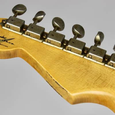 Fender Custom Shop Limited Edition 70th Anniversary 1954 Stratocaster Super Heavy Relic Wide-Fade 2-color Sunburst 2024 w/OHSC (9236091145) image 10